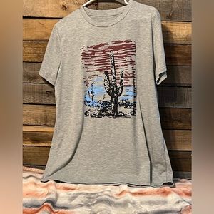 Women’s western cactus shirt